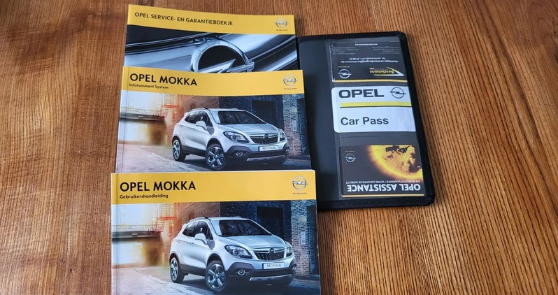 Opel Mokka cena 41900 przebieg: 144035, rok produkcji 2013 z Czerniejewo małe 497